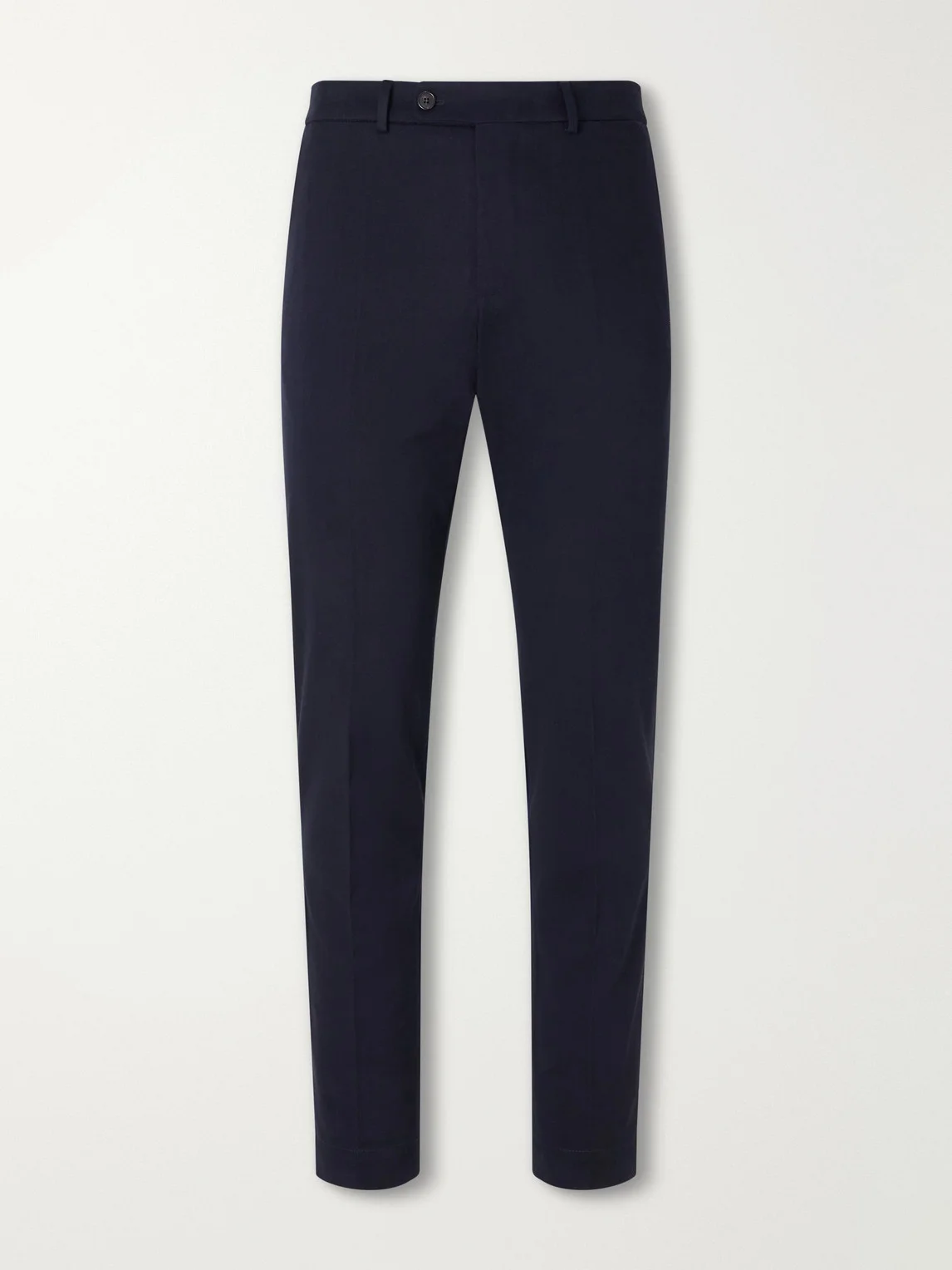 Incotex Tapered Cotton-Blend Twill Trousers - 1