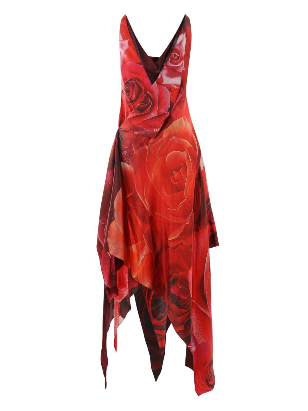 Garden Rose-print dress - 2