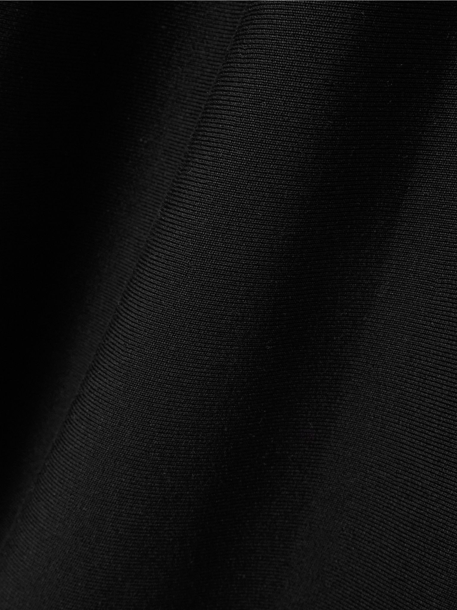 Aine off-the-shoulder silk-jersey maxi dress Black - 4