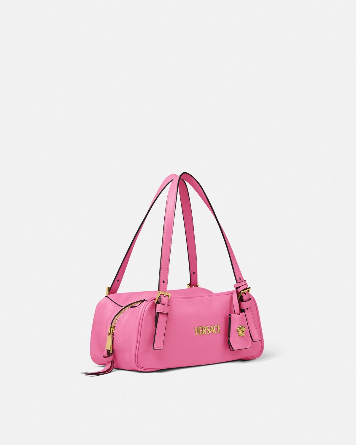 Versace Tag Bowling Shoulder Bag - 2