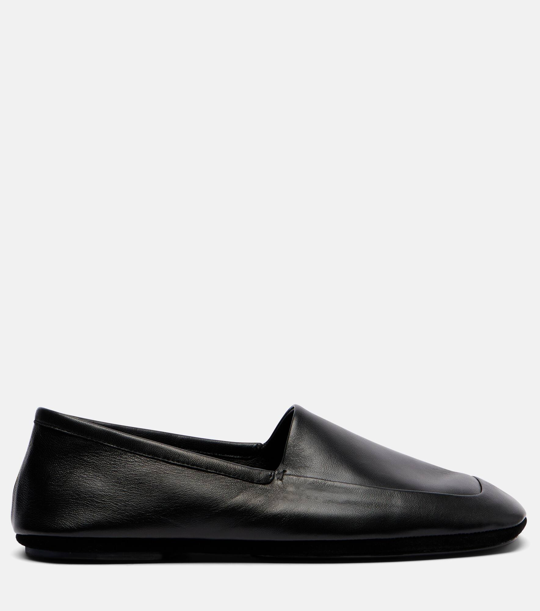 Leather slippers - 4