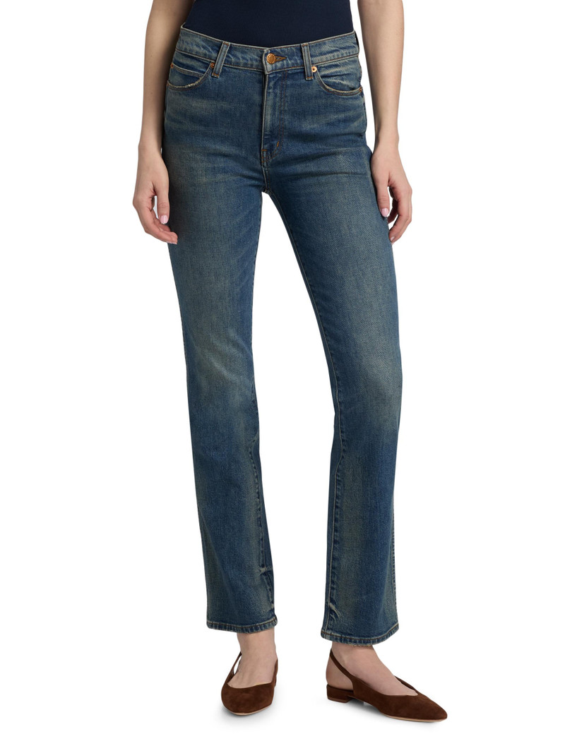 Women's The Freddie Slim Straight-Leg Jeans - Wilde Indigo 3