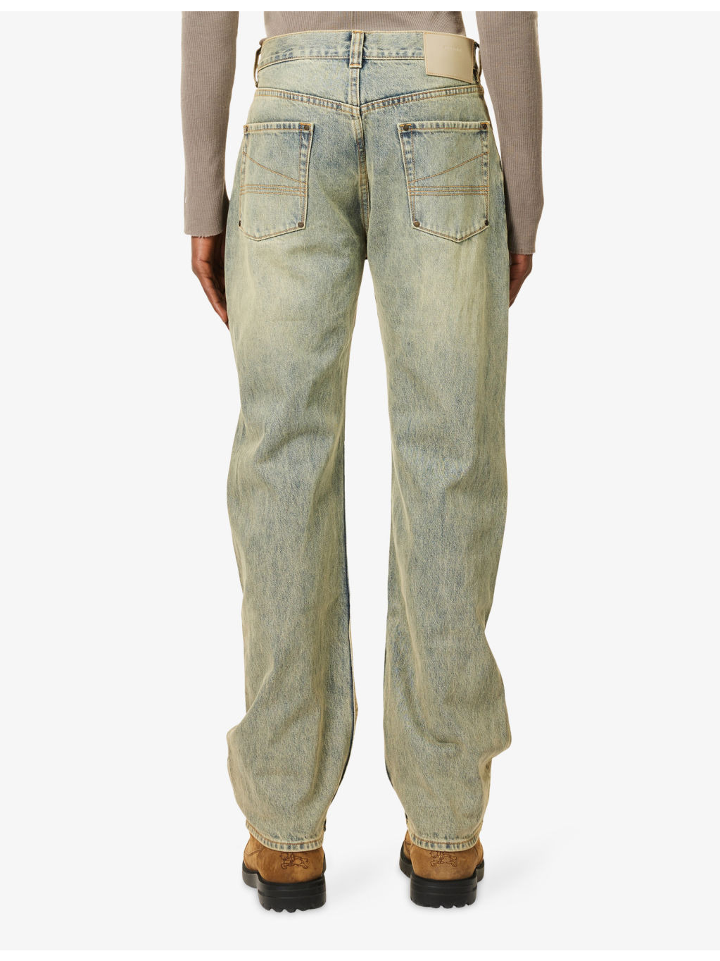 Slem Straight-Leg Denim Jeans - 4