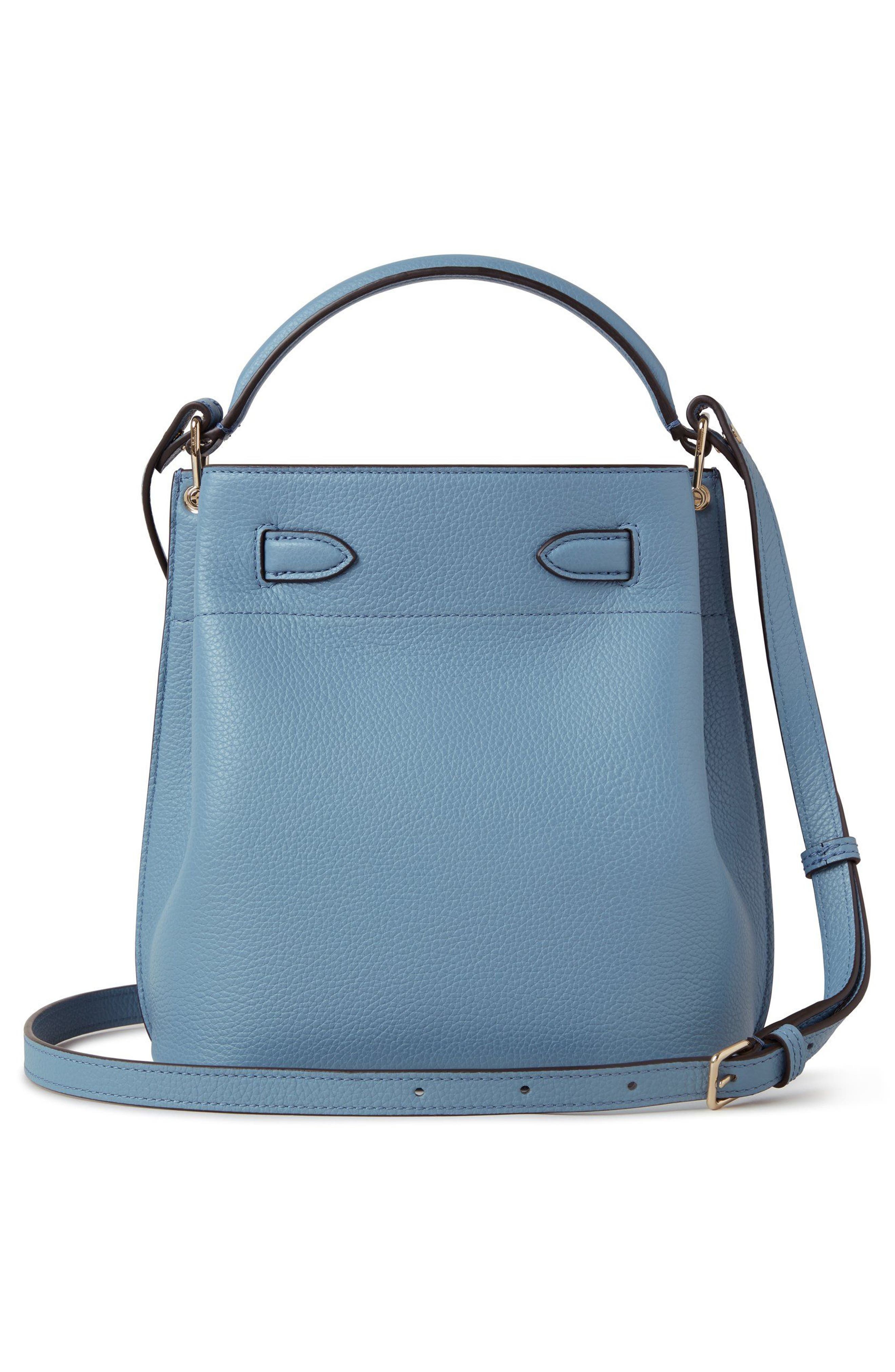 Mulberry Islington Leather Bucket Bag in Brighton Blue at Nordstrom - 3