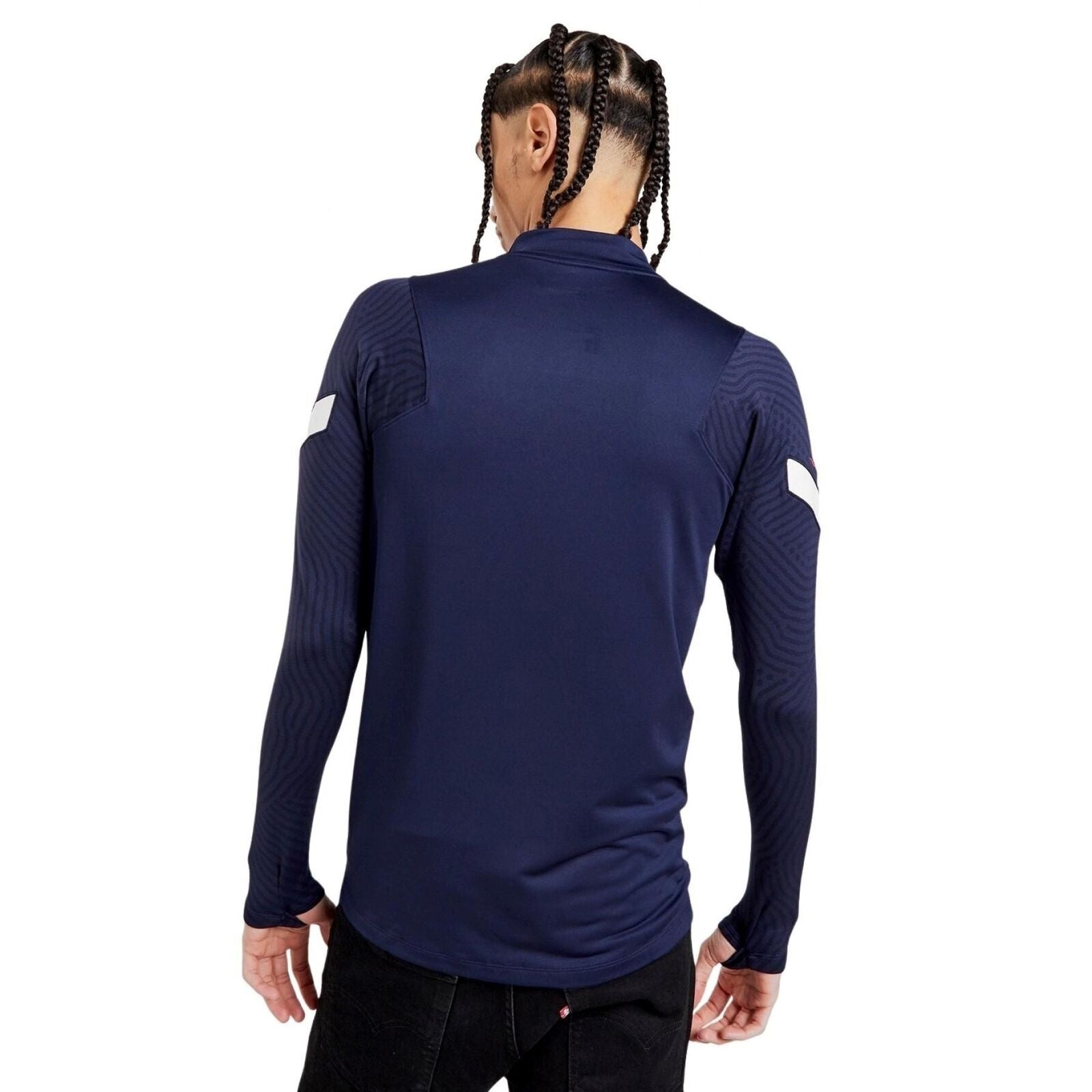 Nike Vaporknit France Strike Sweatshirt 'Blue' CD2170-498 - 3