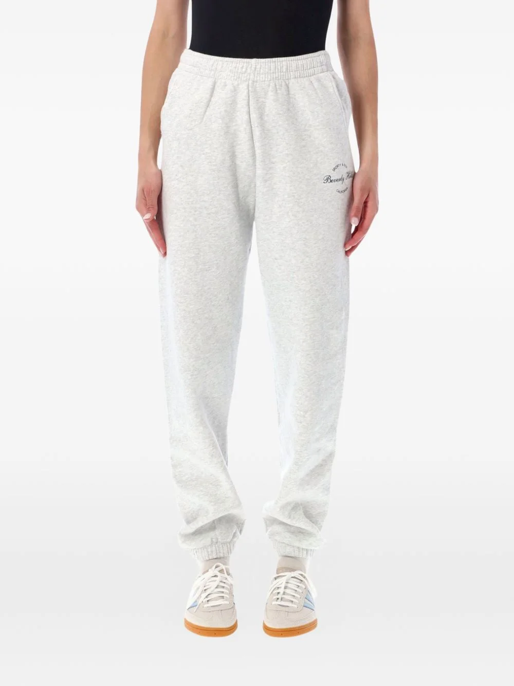logo-print elasticated-waist track pants - 1