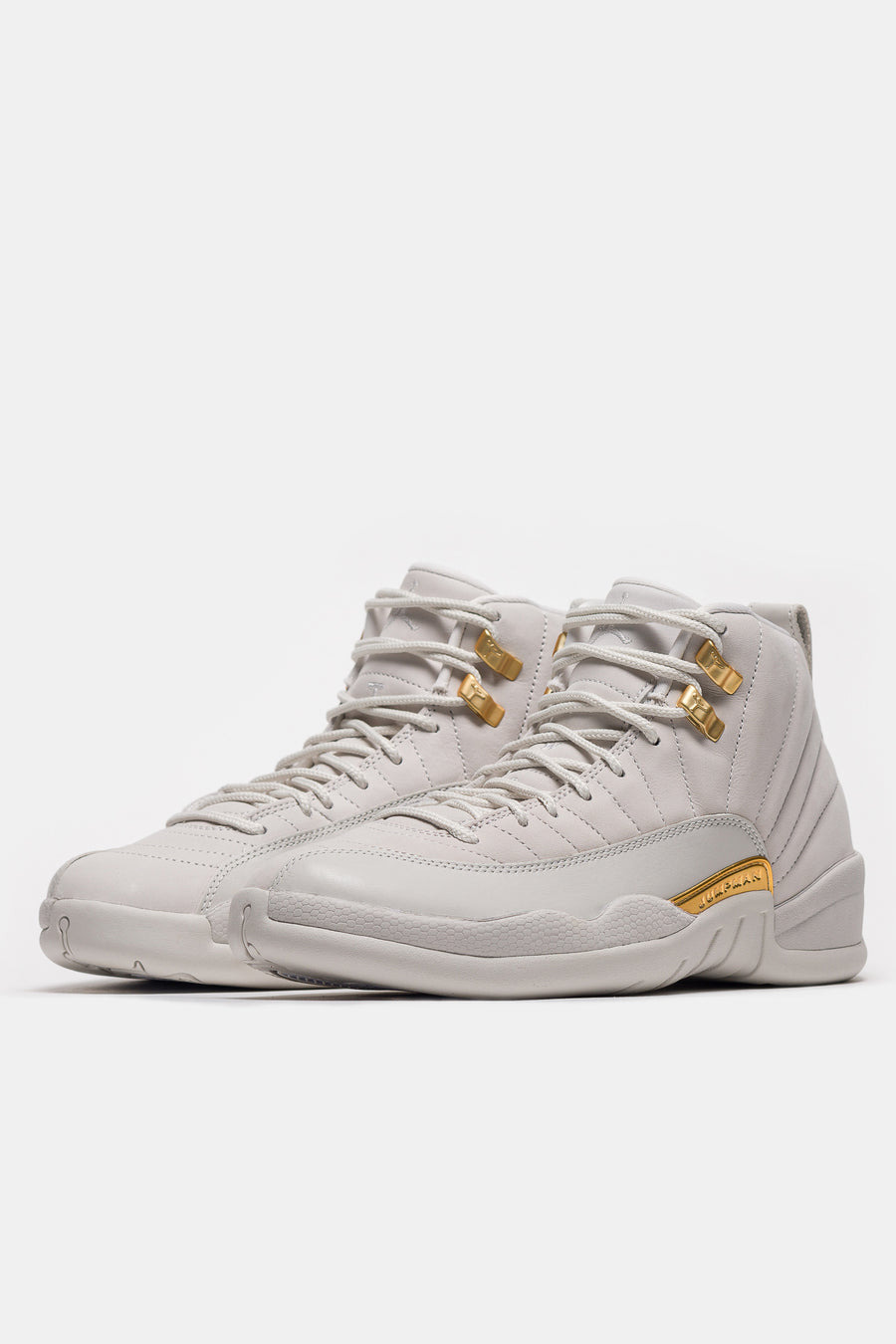 Air Jordan 12 Retro Sneaker in Phantom/Metallic Gold/White - 2