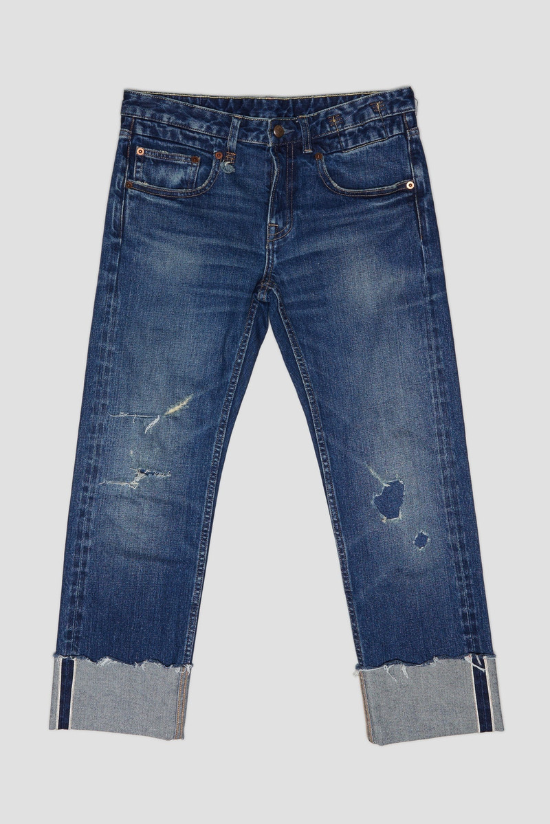 BOY STRAIGHT - CASLON SELVEDGE BLUE - 1