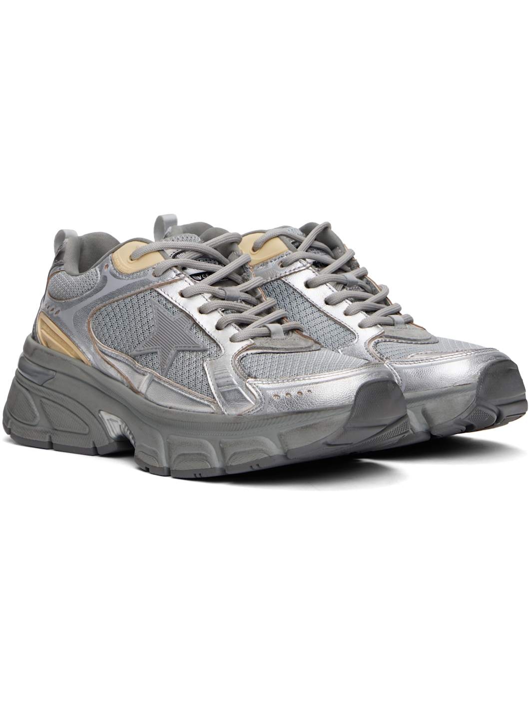 Silver Lightstar Sneakers - 4