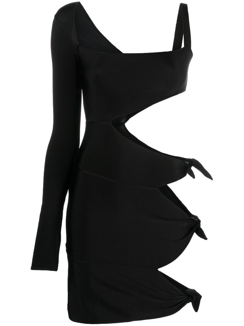 cut out-detail mini dress 1