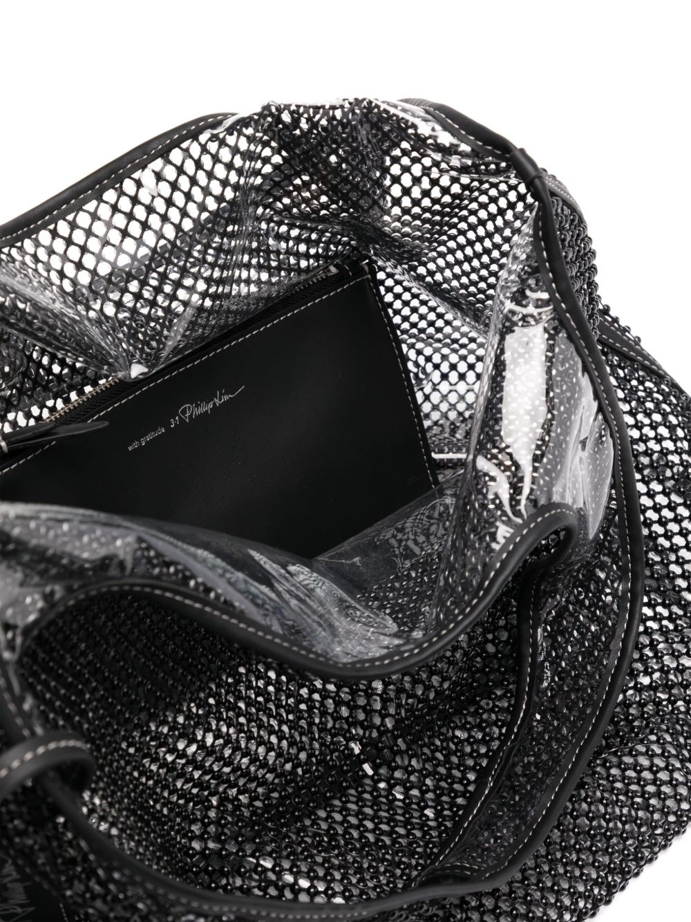 mesh market tote bag - 4
