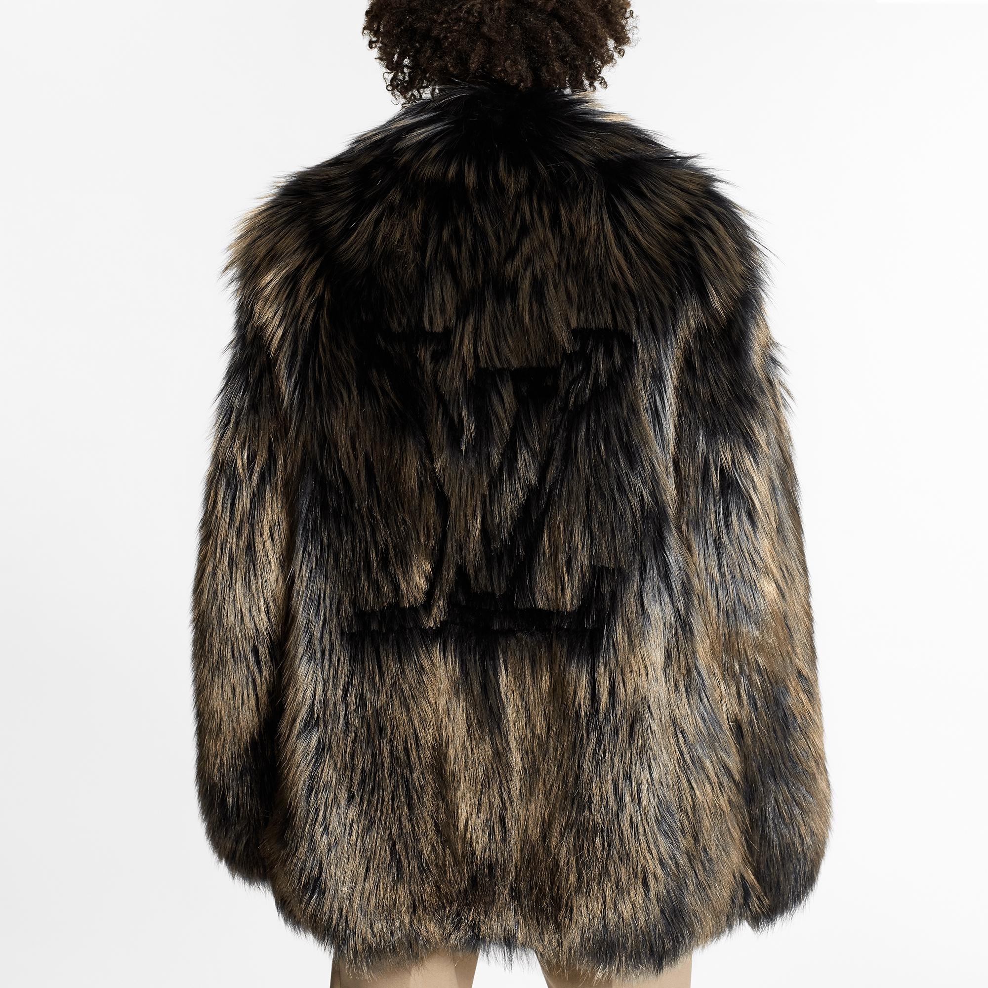 Fur Peacoat - 5