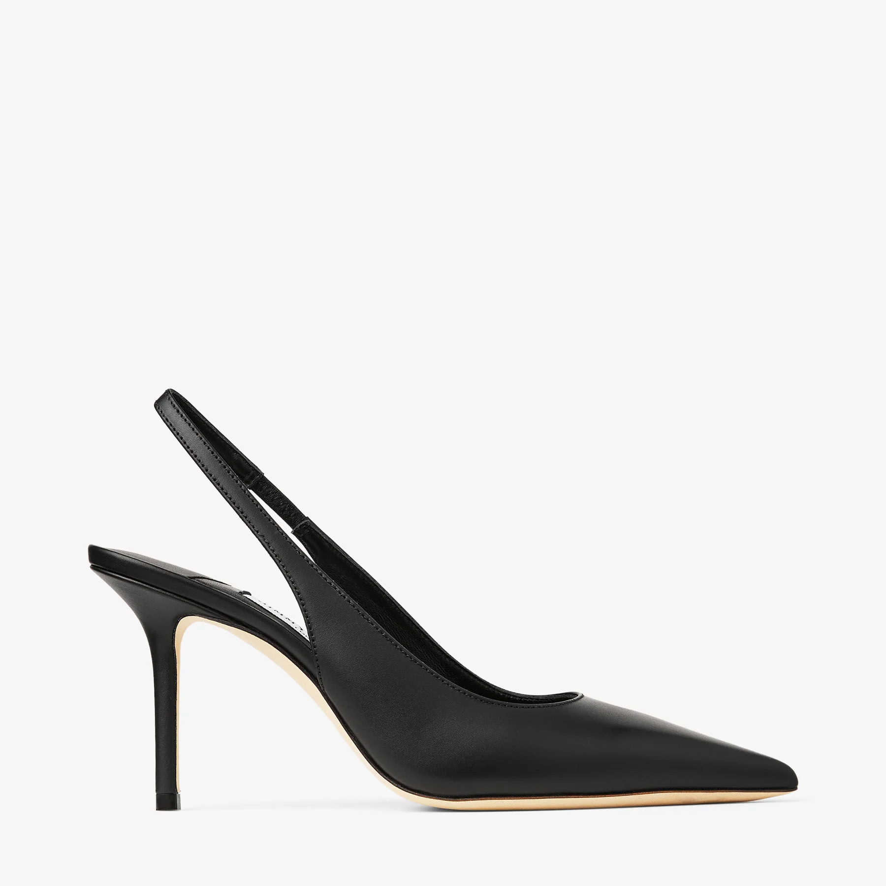 Love Sling Back 85
Black Calf Leather Slingbacks - 1