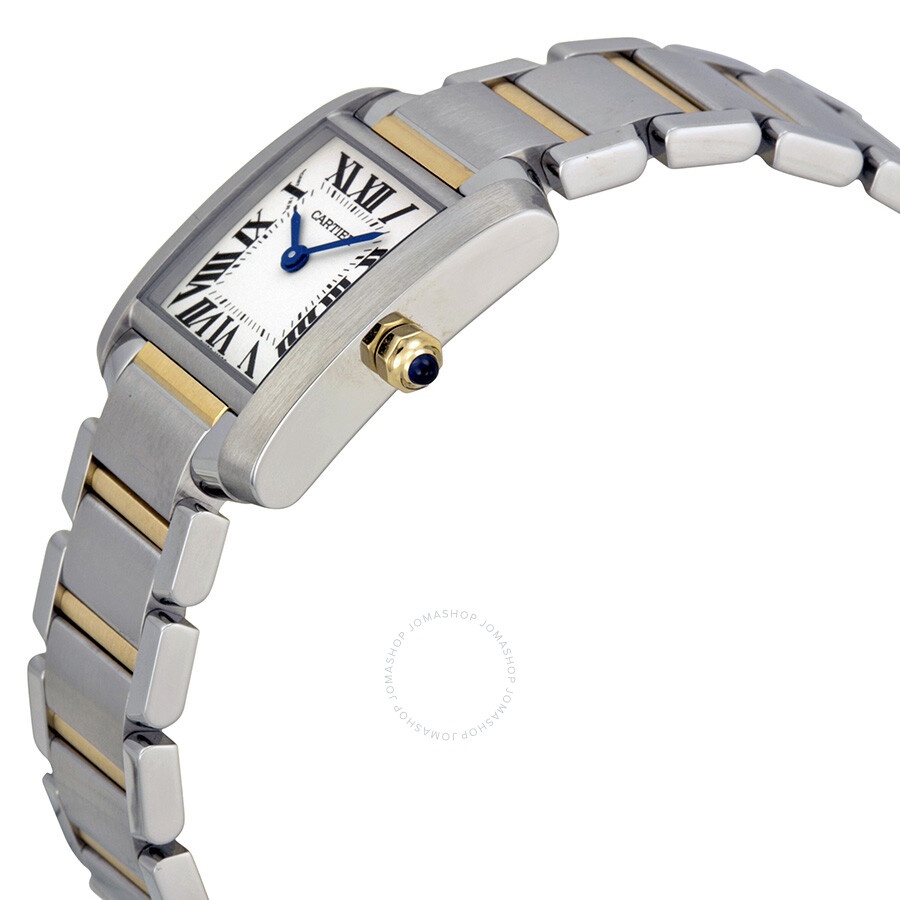 Cartier Tank Francaise 18kt Yellow Gold and Steel Ladies Watch W51007Q4 - 2