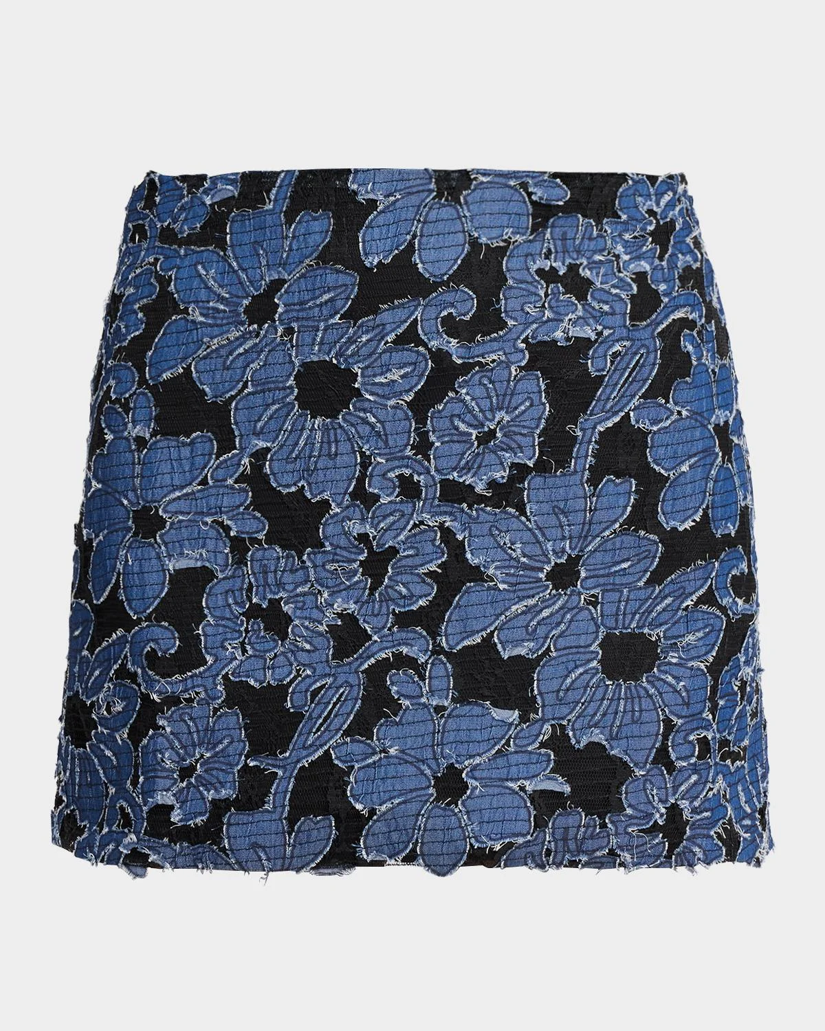 Adrienne Floral Lace Mini Skirt - 1