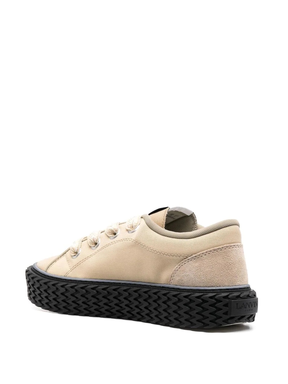 logo low-top sneakers - 3