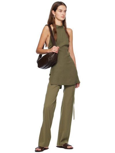 ST. AGNI Green High Neck Camisole outlook