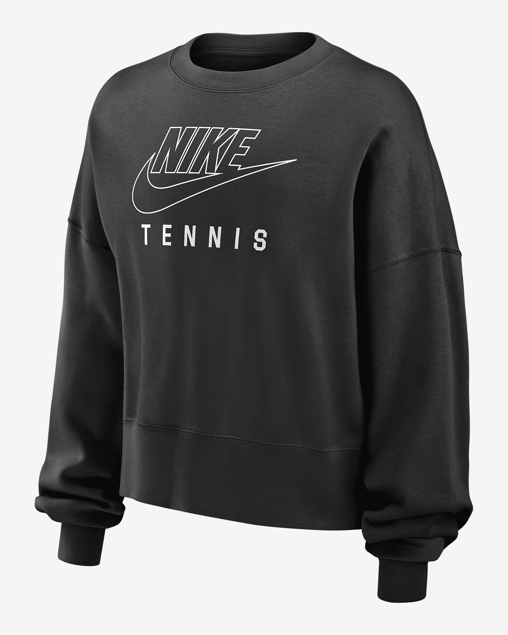 Nike Phoenix Fleece Women's Tennis Crew-Neck Sweatshirt - 1