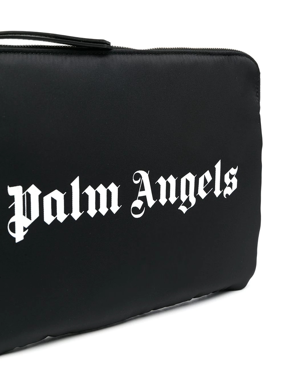 logo-print clutch bag - 2