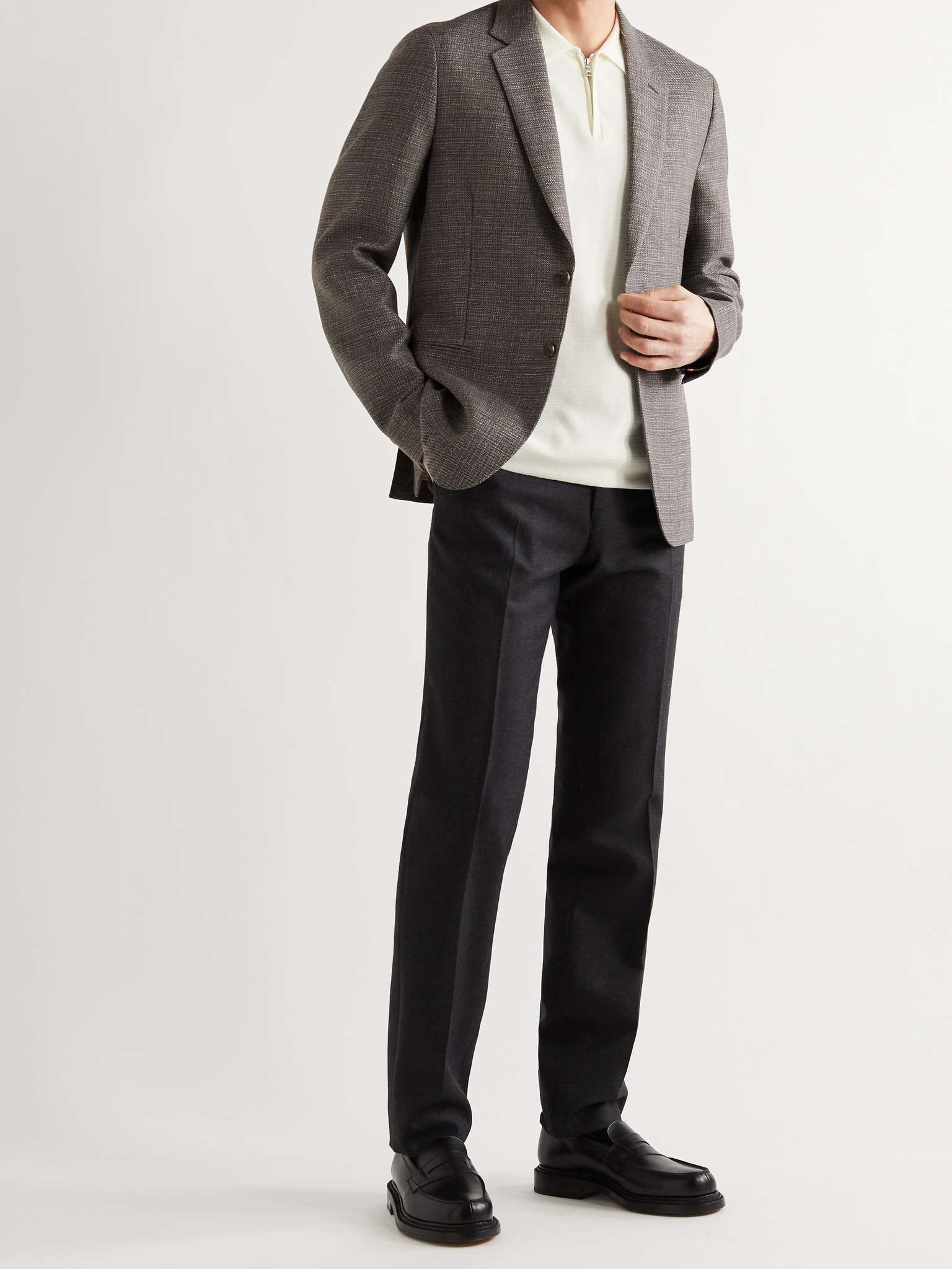 Wool and Linen-Blend Blazer - 2