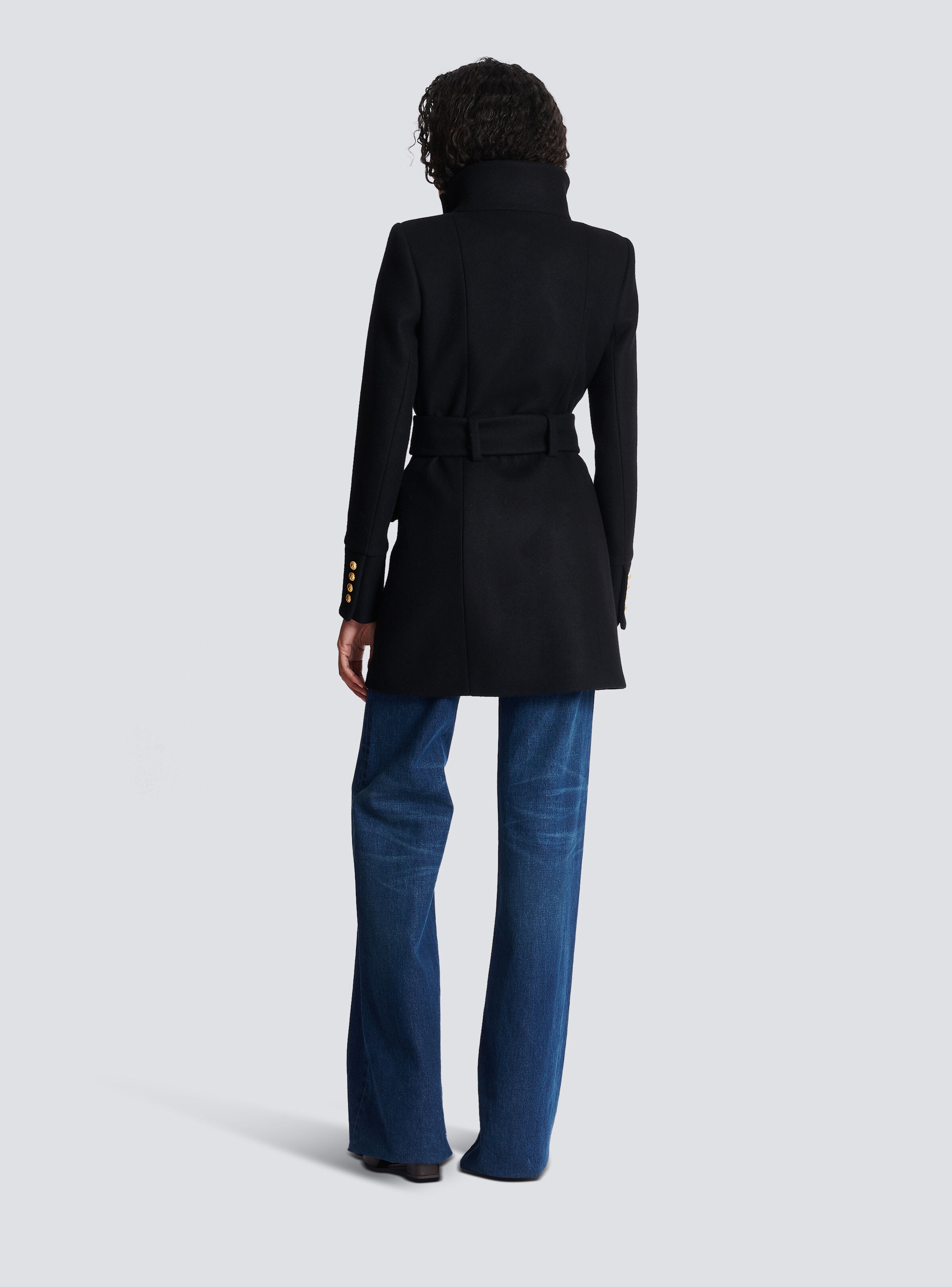 Officer coat with belt - 4