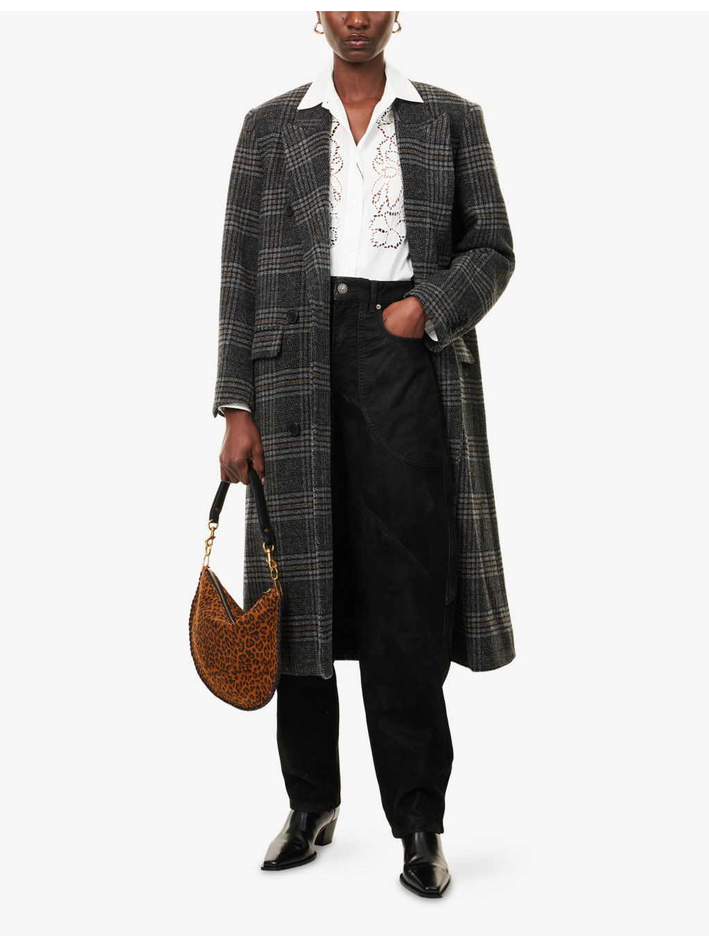 Lexana Double-Breasted Wool Coat - 2