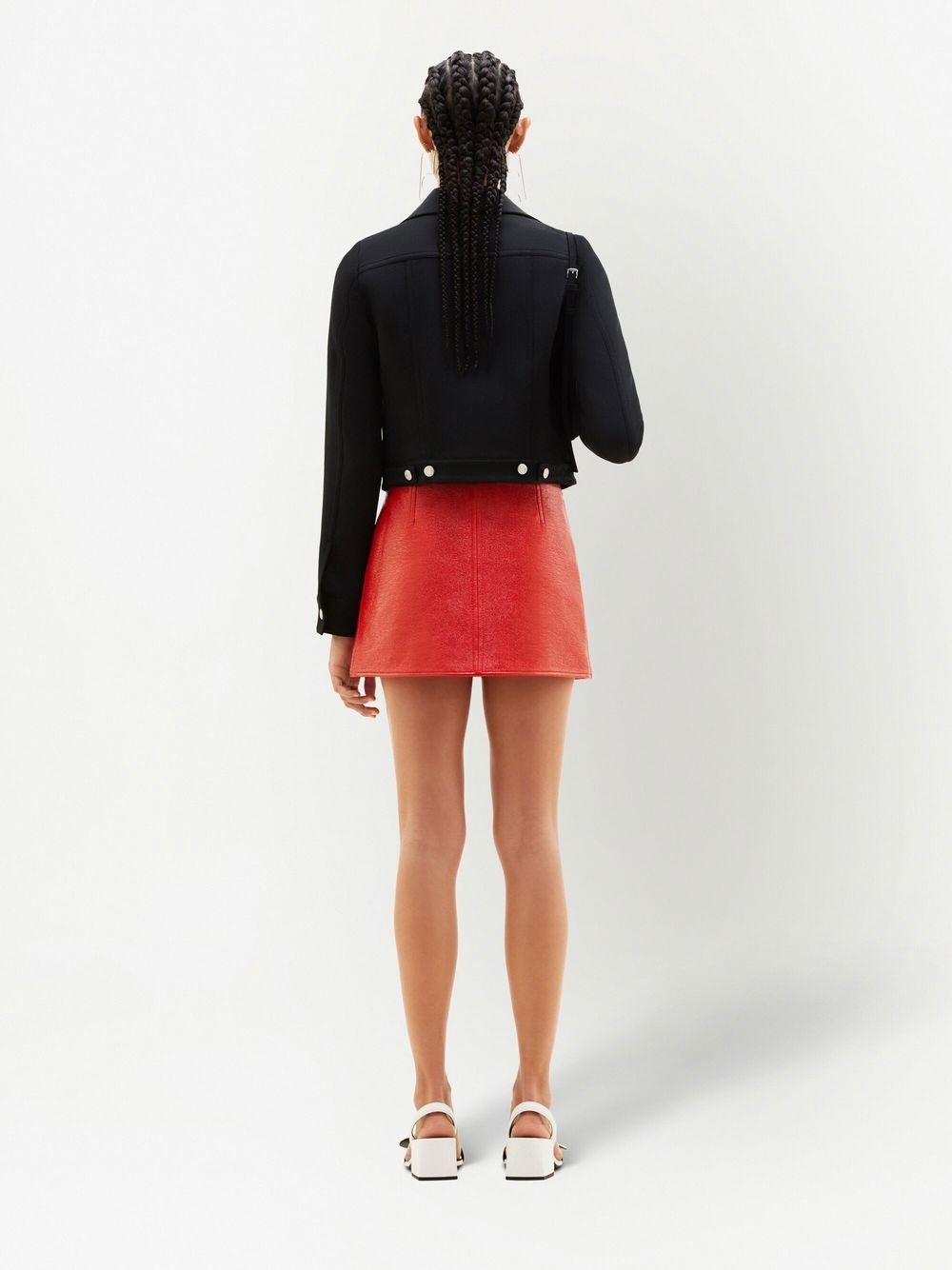 A-line mini skirt - 3