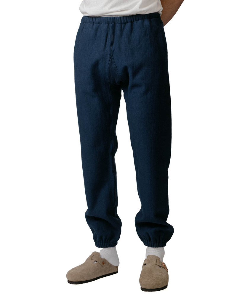 The Real McCoys MC20115 Heavyweight Sweatpants Navy outlook