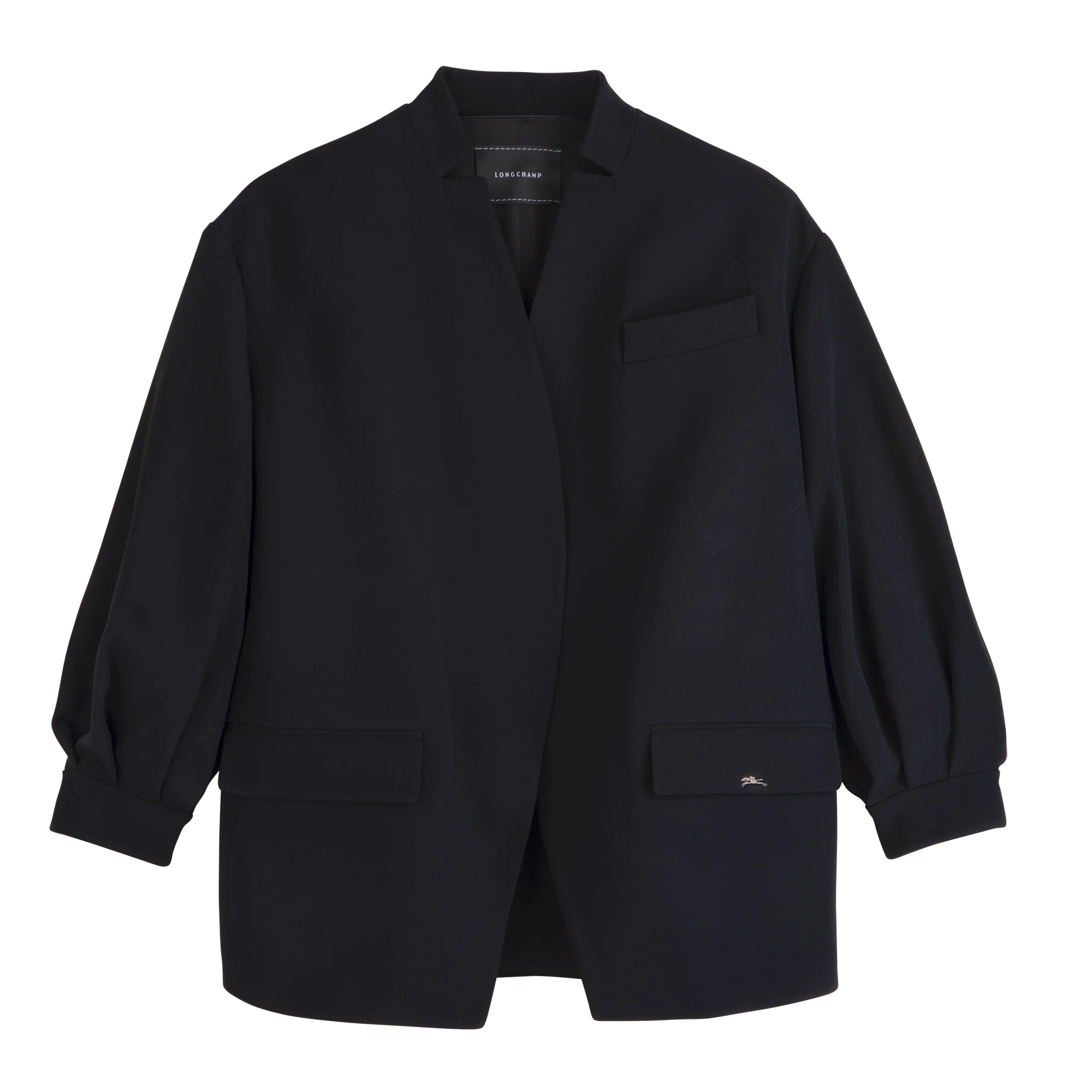 Jacket Black - Crepe - 1