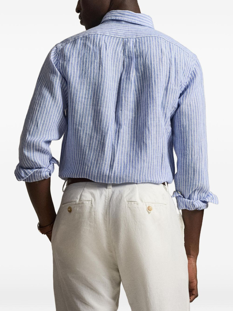 Pony striped linen shirt 4