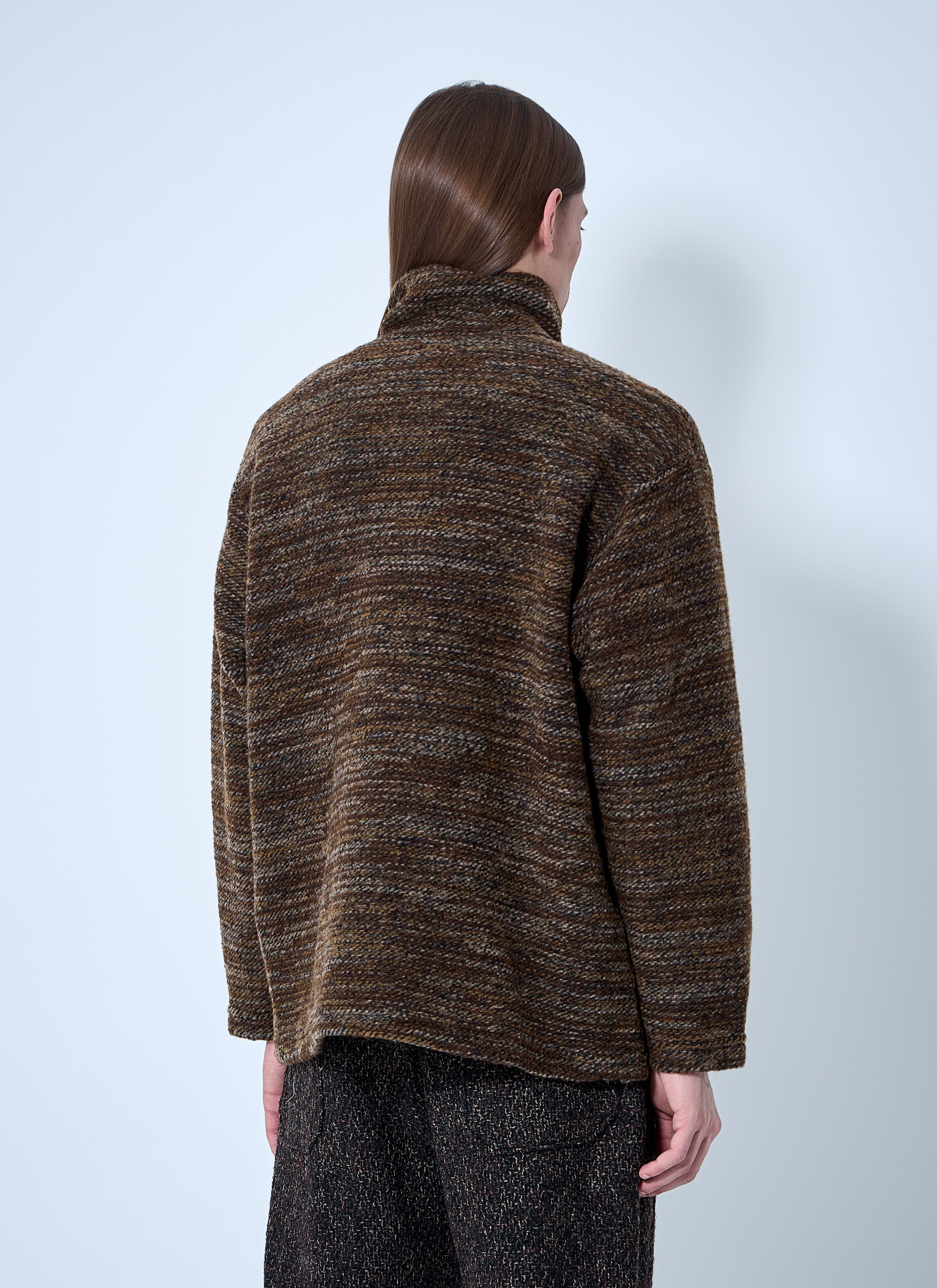 Vetements Men Classic Pearl Button Cardigan - 4
