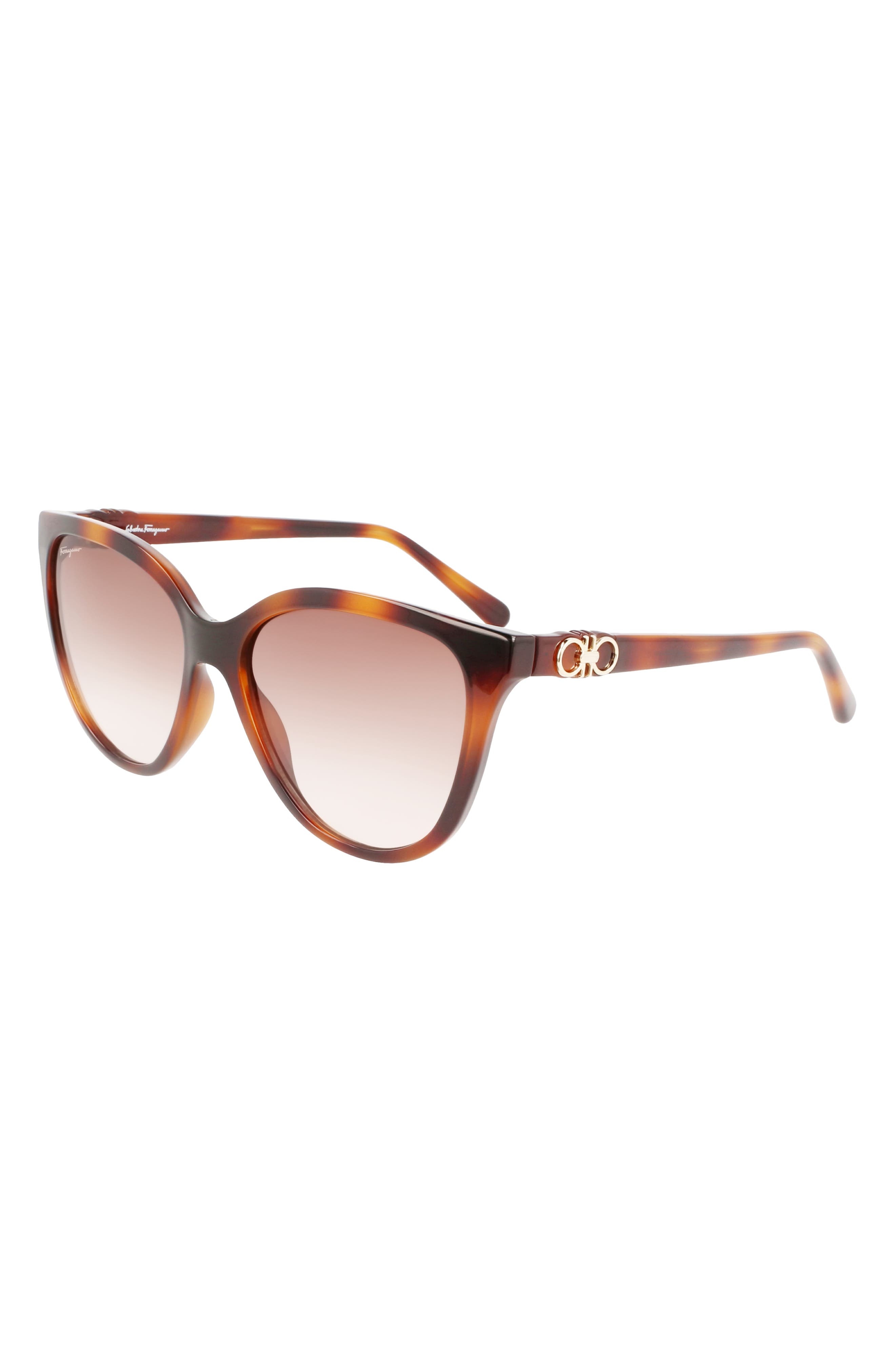 57mm Gradient Cat Eye Sunglasses - 2