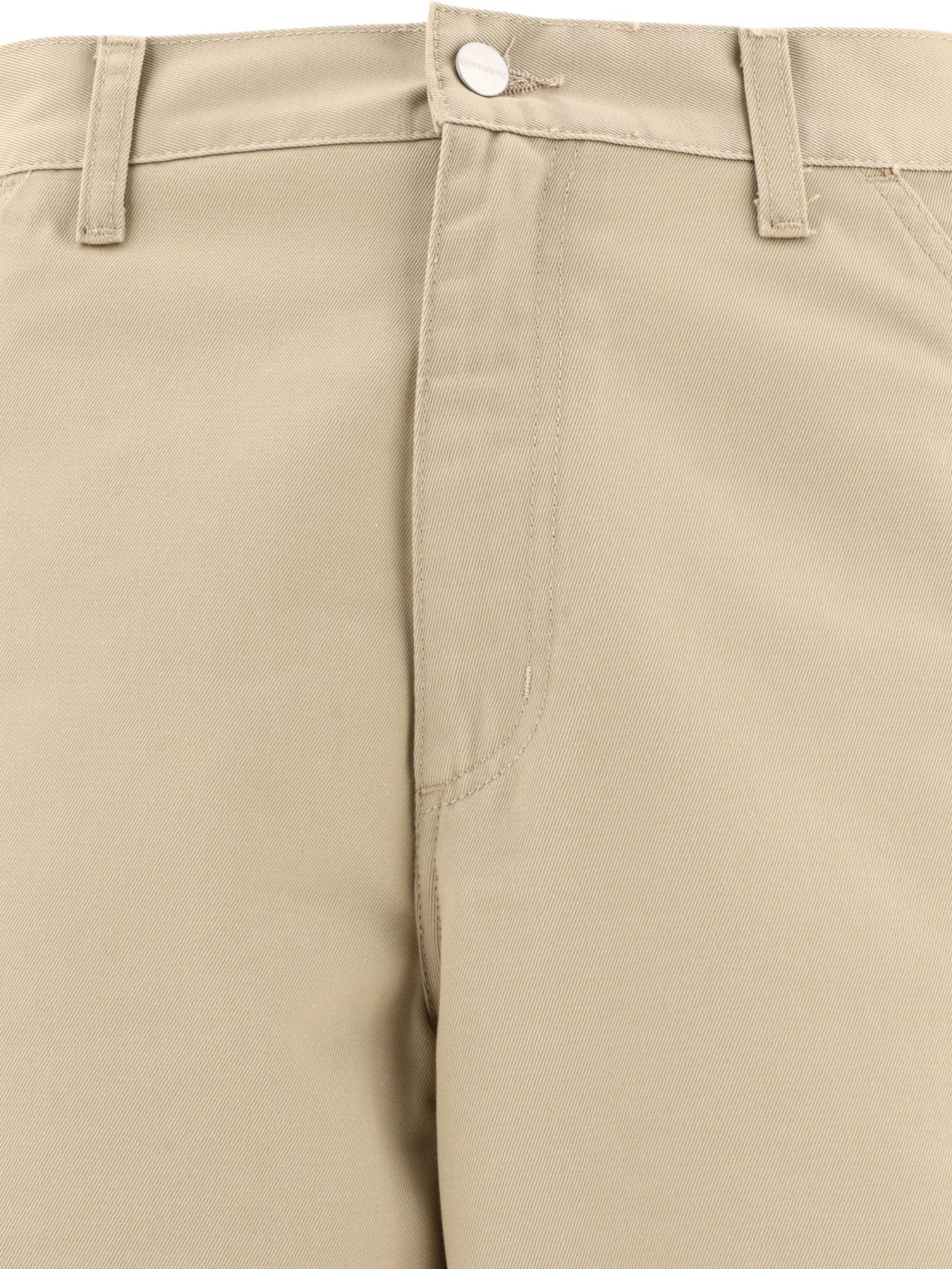 Simple Trousers Beige - 3