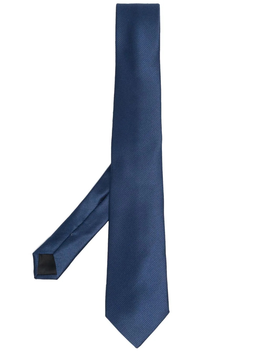 pointed silk tie - 1