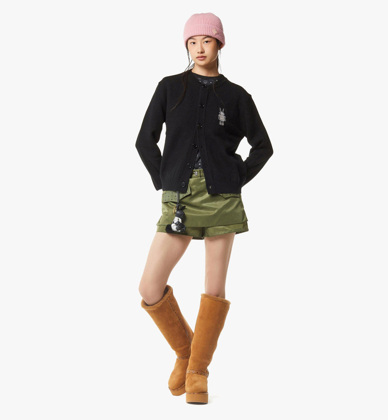 MCM Rabot Patch Wool Knit Cardigan outlook