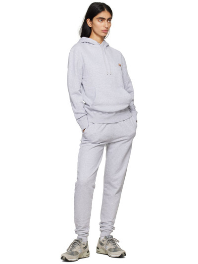 Maison Kitsuné Gray Fox Head Hoodie outlook