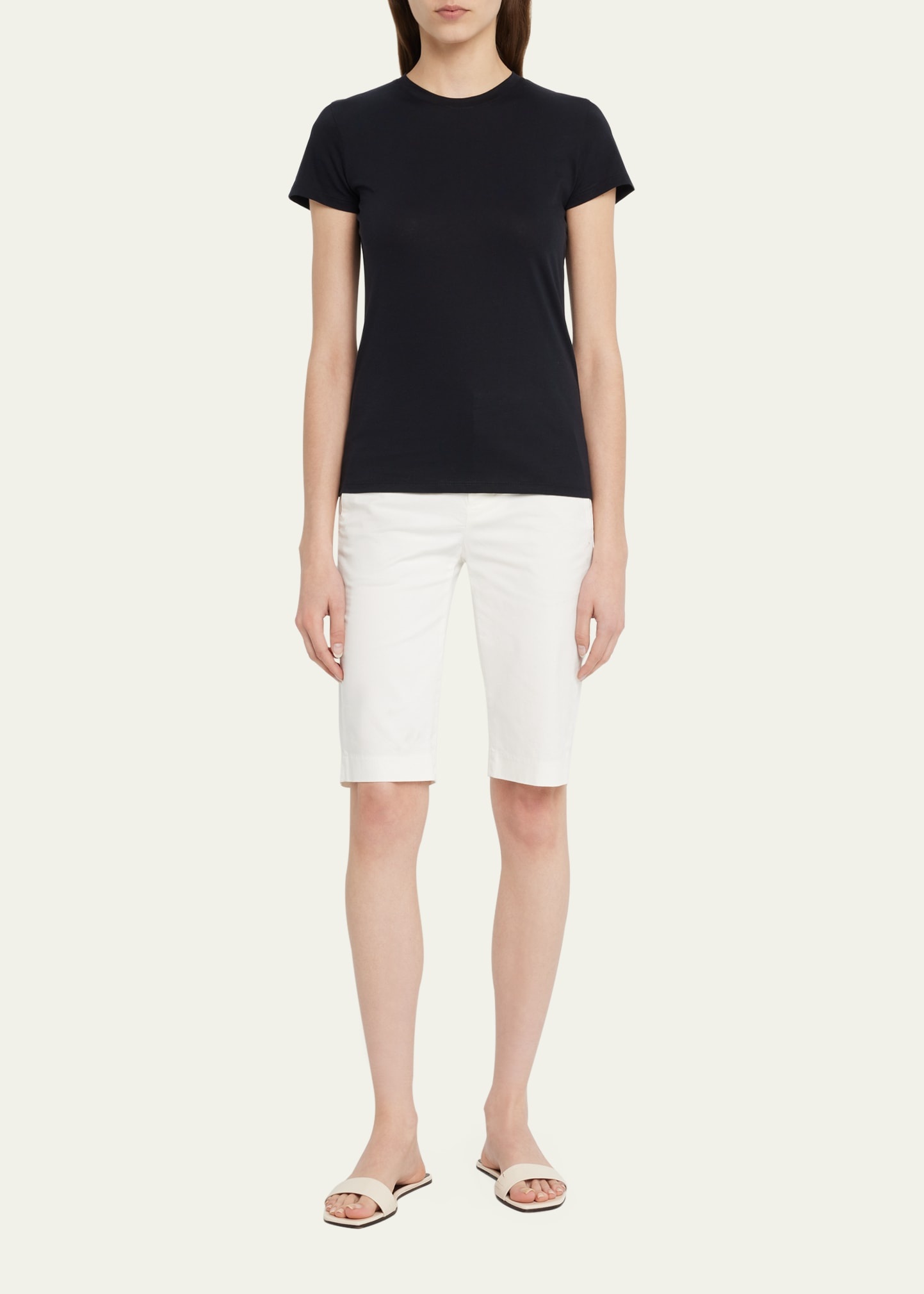 Essential Crewneck Pima Cotton Tee - 2