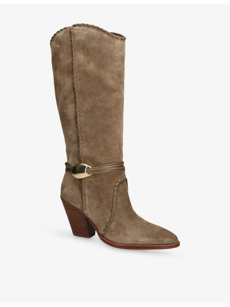 dolce vita Jody Suede Heeled Boots outlook