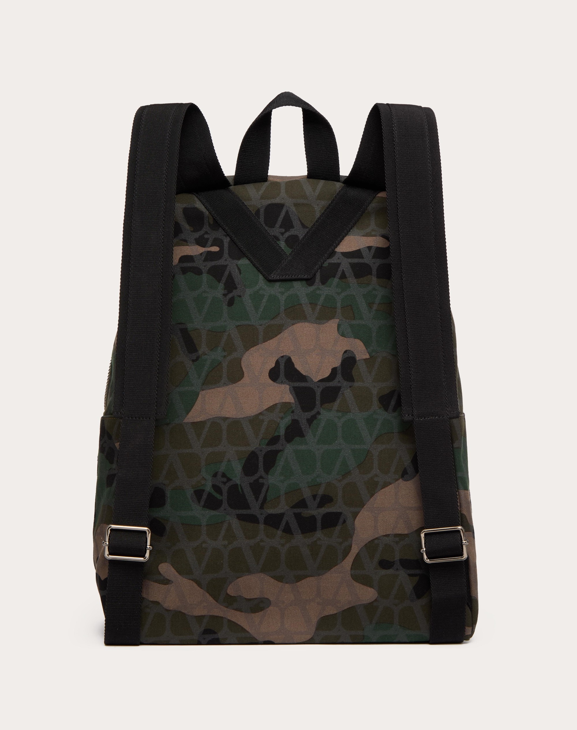 VALENTINO GARAVANI CAMOUTOILE CANVAS BACKPACK - 3