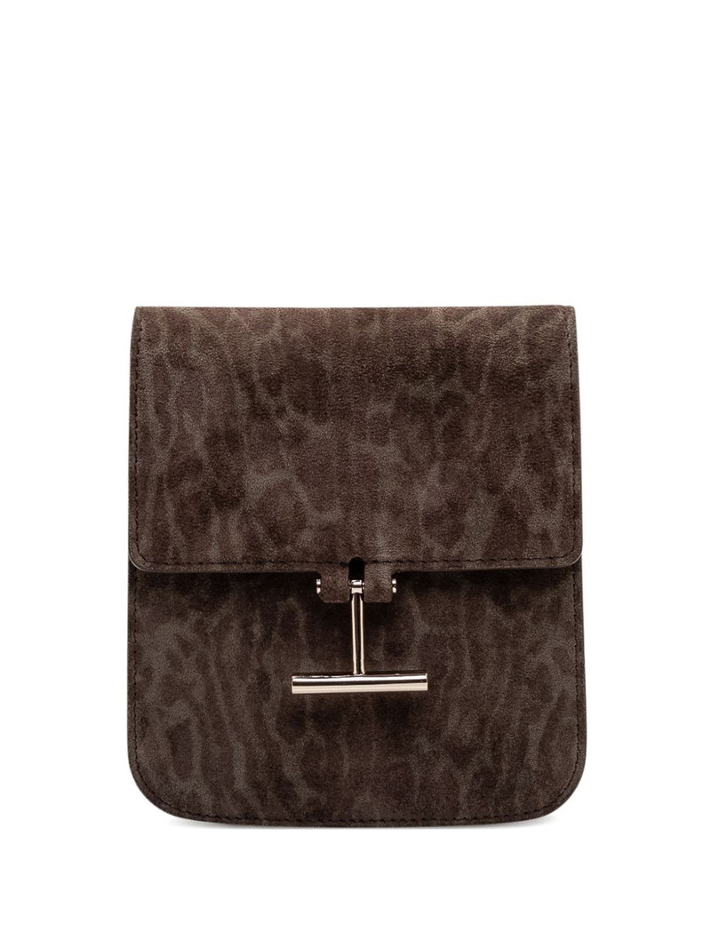 T-bar closure crossbody bag 1