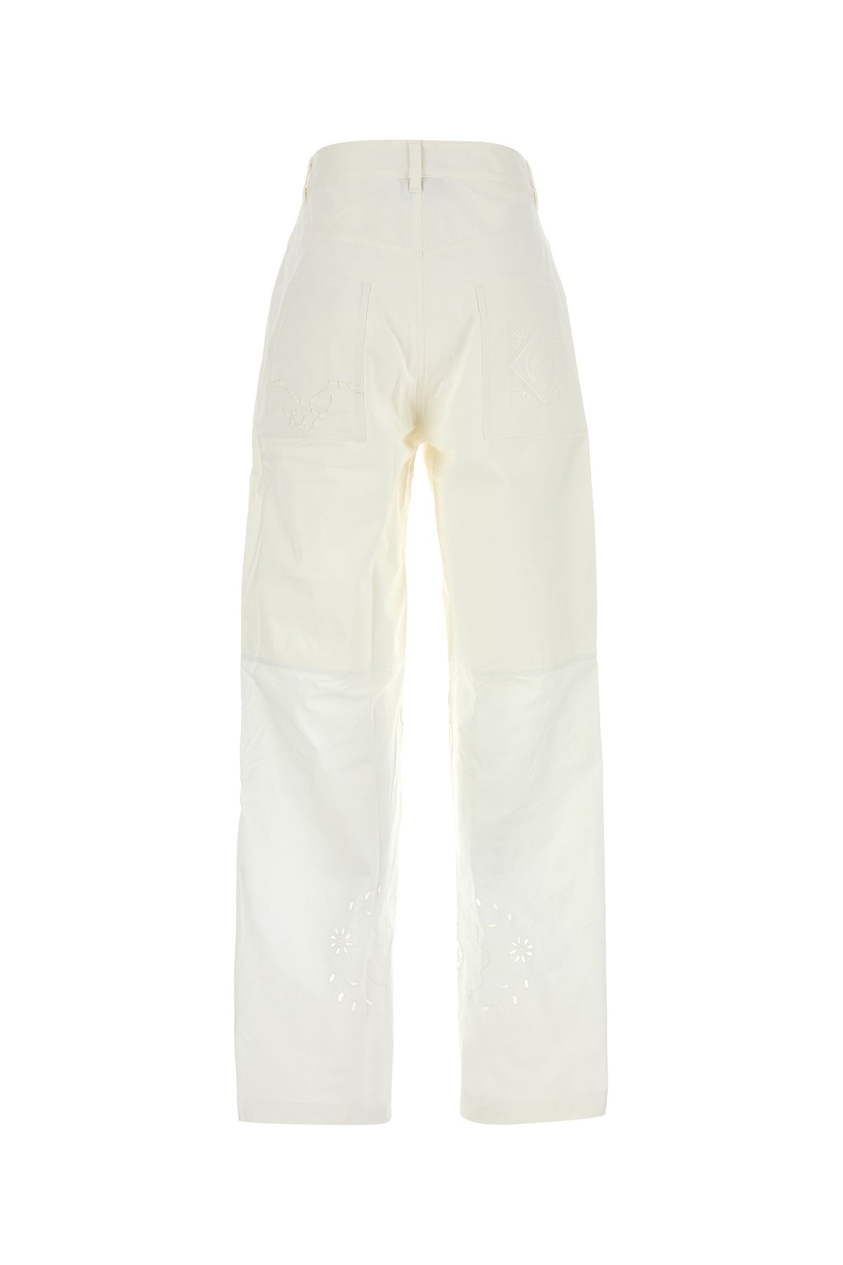 White cotton pant - 2