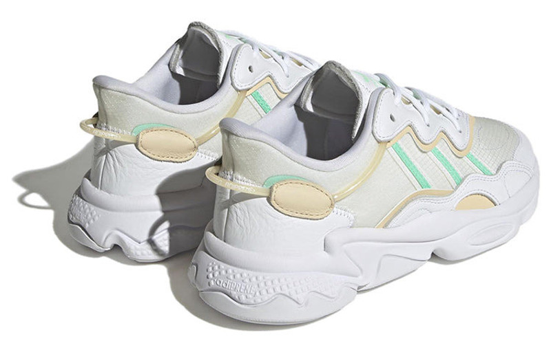 (WMNS) 아디다스 오리지널 Ozweego '화이트 파스텔 그린'GW4650 4