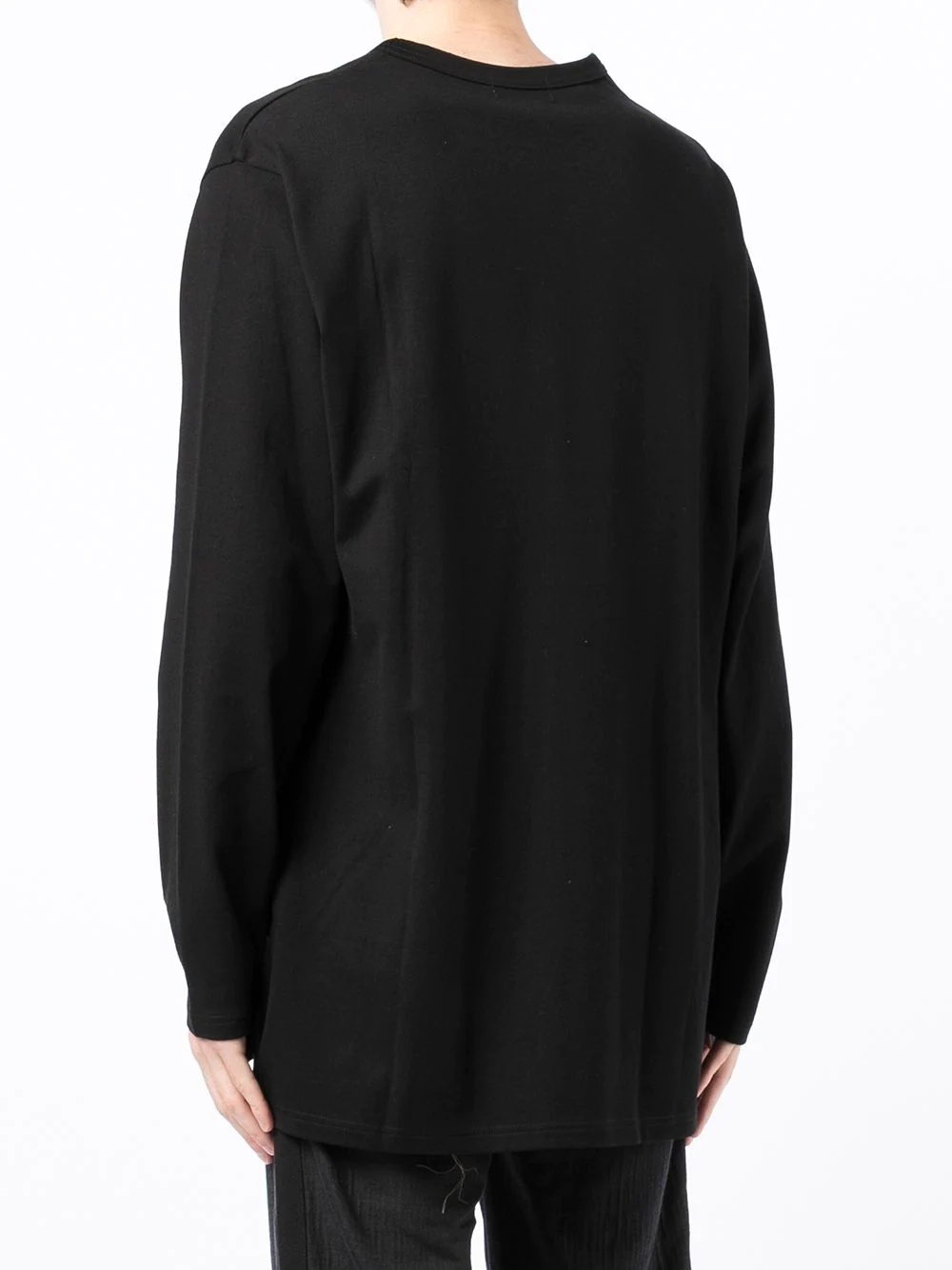 round-neck long-sleeve T-shirt - 4