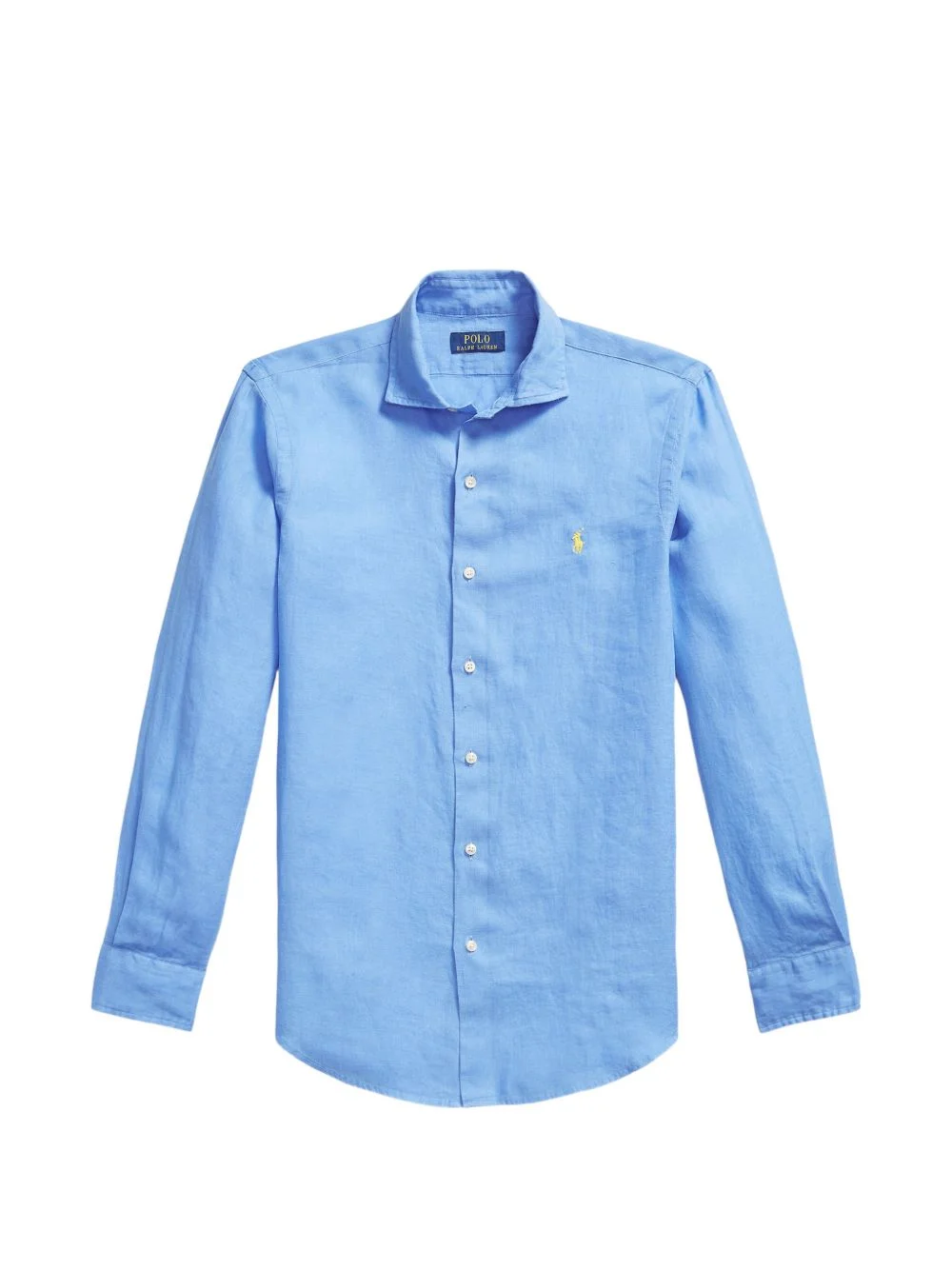 Pony motif linen shirt - 1