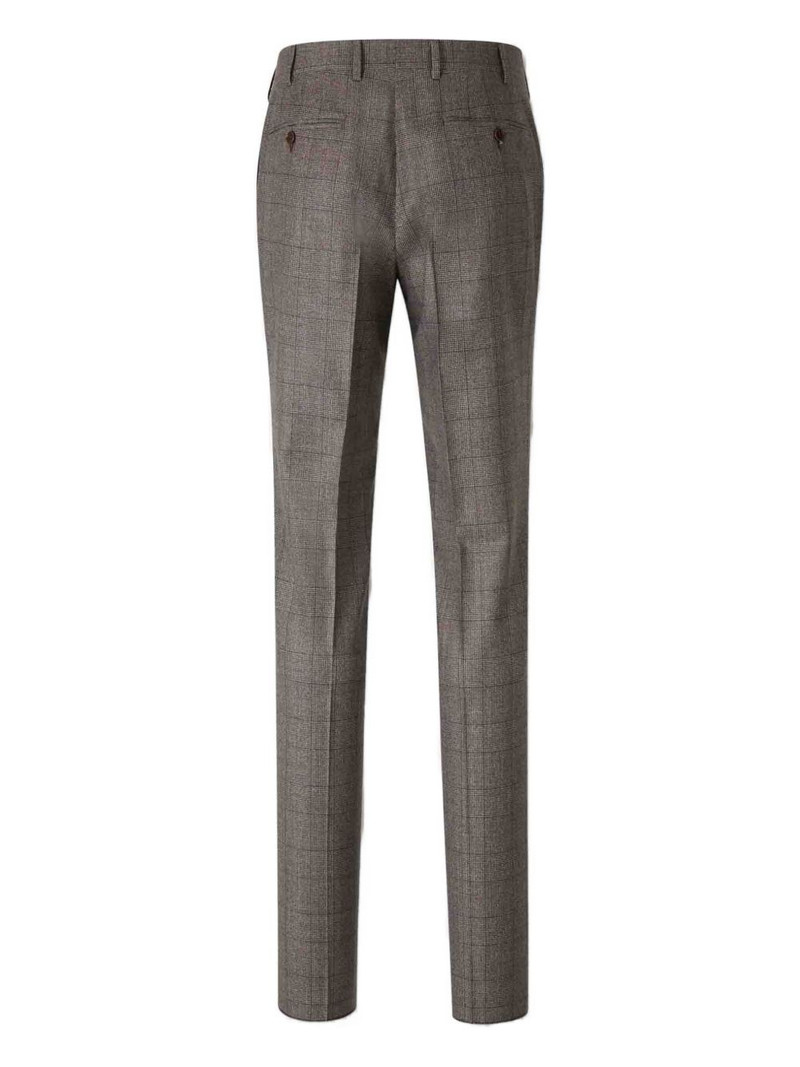 Canali checked suit outlook