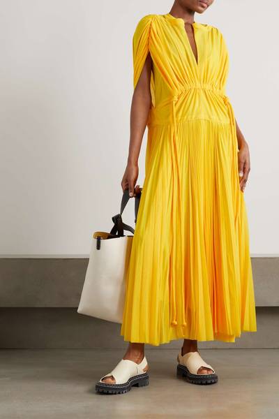 Proenza Schouler Pleated jersey maxi dress outlook