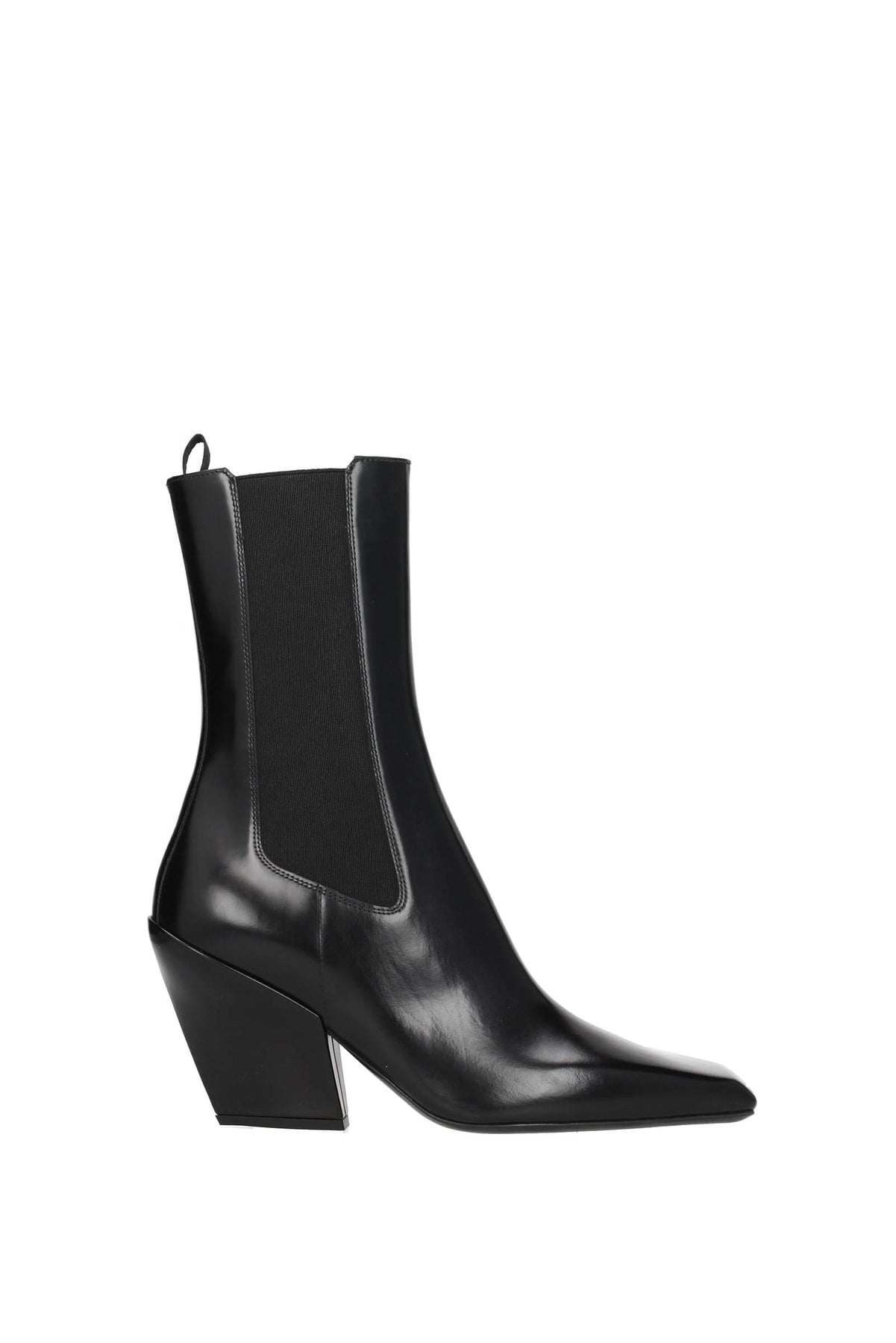 Ankle boots Leather Black - 1