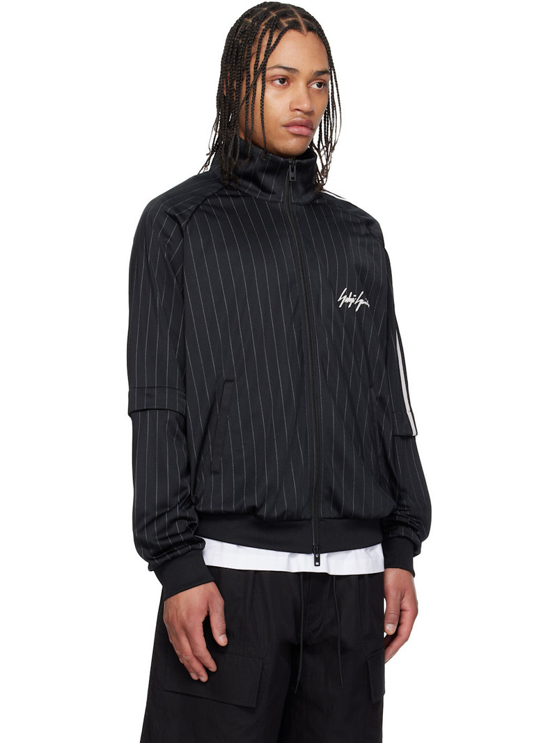 Black Basketball Track Jacket 2