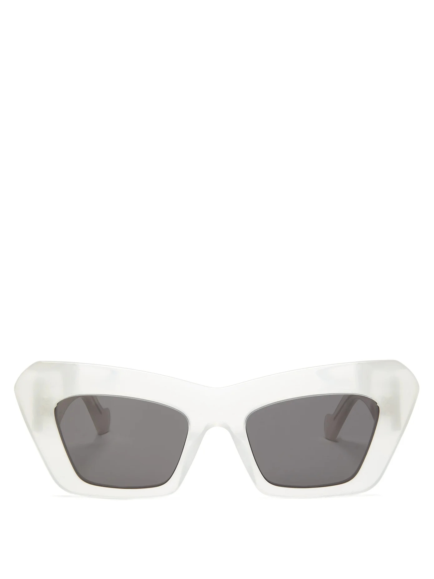 Anagram-logo cat-eye acetate sunglasses - 1