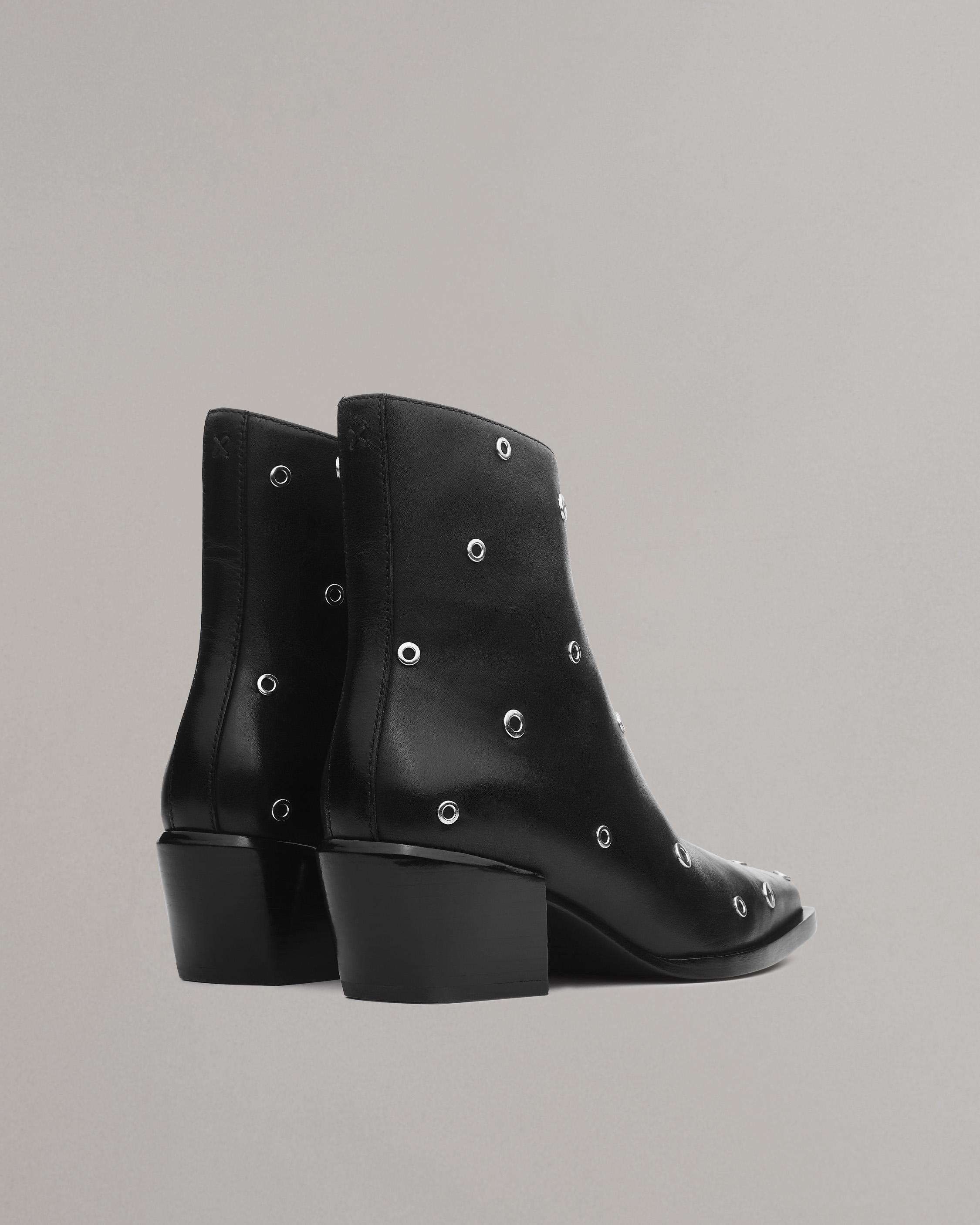 Joni Zip Leather Boot - 3